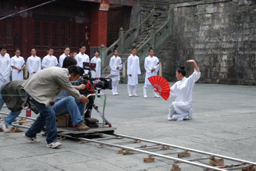 中加合拍紀(jì)錄片 詮釋《太極》文化內(nèi)涵[圖]