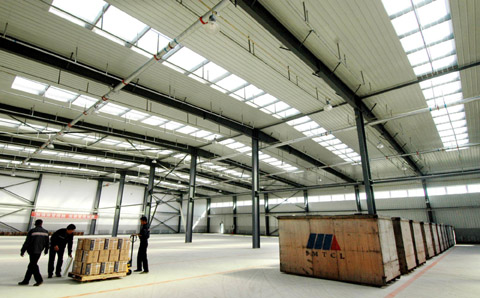 沈陽保稅物流中心封關(guān)運(yùn)行