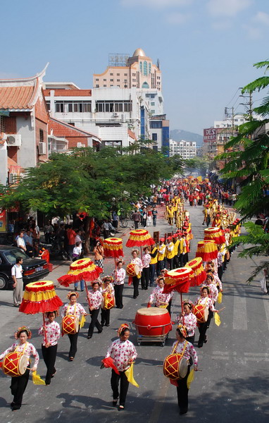 福建泉州舉行溫陵媽祖會
