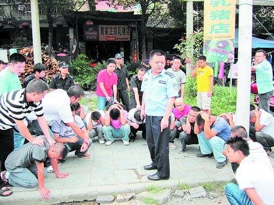 湖南17個涉黑團伙一網打盡