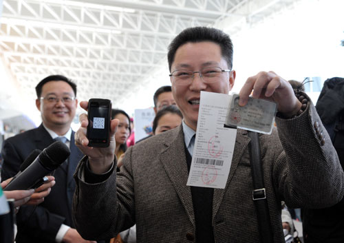 南航“武廣空中快線”正式開通