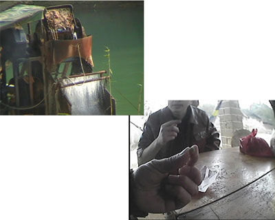 金價上漲引發廣西非法淘金熱 淘金船日掙數萬