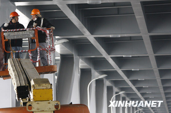 上海閔浦大橋即將建成通車