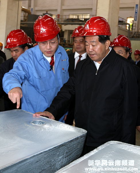 賈慶林在云南調研