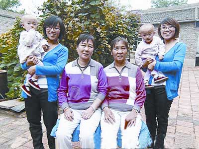 山西現(xiàn)“母系”雙胞胎家族 連續(xù)十代傳女不傳男