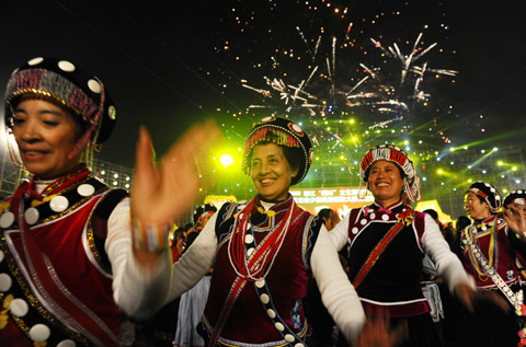 醉美怒江:歡天喜地過傈僳族新年