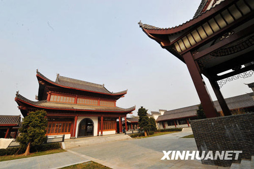 長沙橘子洲拱極樓外觀建設(shè)全面完工