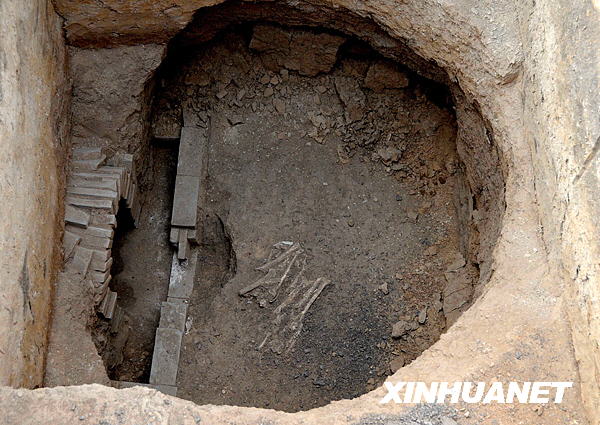 河北內丘發現多朝代古墓組成的墓群