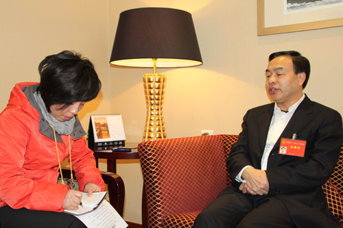 湖北襄樊市委書記唐良智接受中國日報專訪