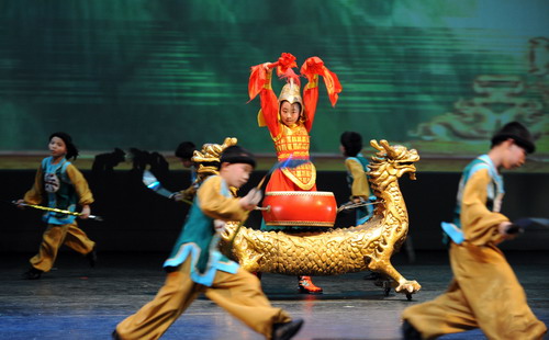 大陸和平小天使在臺舉行專場演出