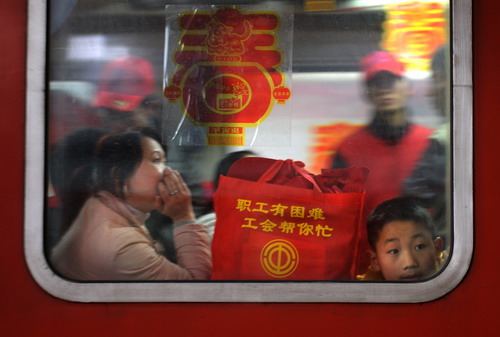 福州開出春運首趟外來務工人員專列