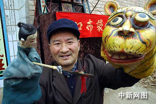 河南民間絕活布袋偶戲瀕臨消失