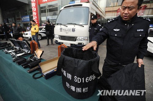 組圖：成都鐵路公安增購新裝備保春運