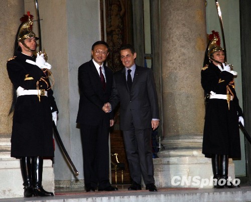 外交部長楊潔篪：中法元首今年內將實現互訪