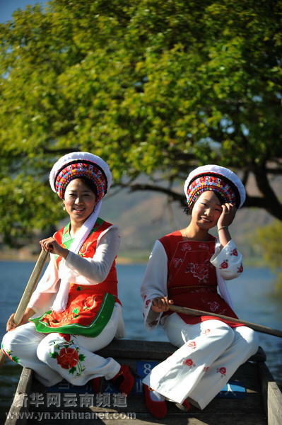 高原水鄉西湖 世外桃源如畫[多圖]