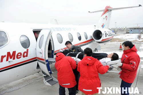醫(yī)療救護(hù)飛行亮相內(nèi)地