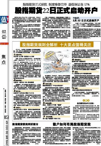 股指期貨規則全解析 十大要點值得關注