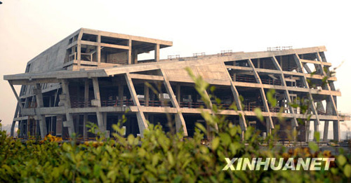 長(zhǎng)沙“兩館一廳”建筑群初顯雛形