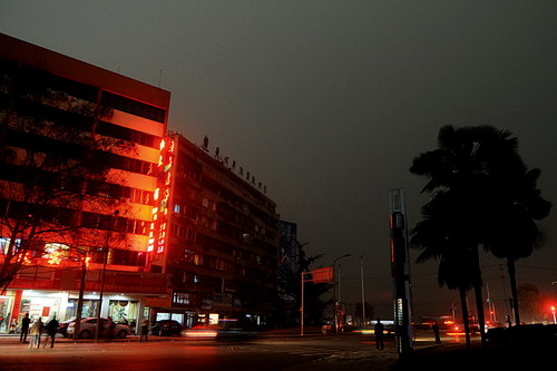 黃石出現“黑晝”天氣