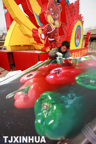 天津：元宵近了花燈俏