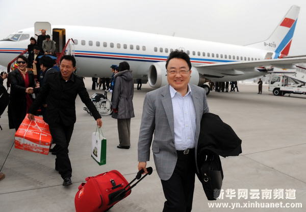 來自云南的全國政協委員抵京