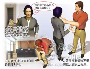 重慶開發(fā)商一房二賣被首次判刑 屬合同詐騙罪