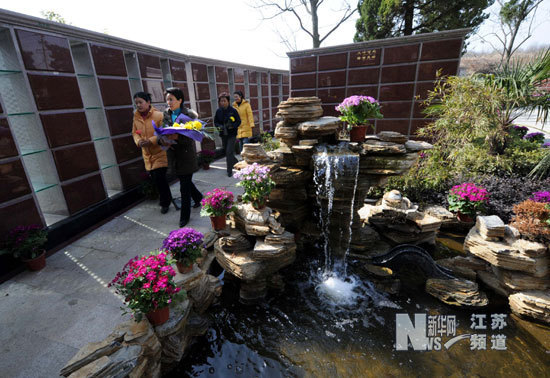 南京推出生態(tài)景觀葬