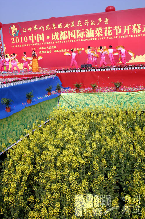 成都國際油菜花節開幕
