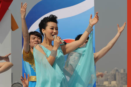 上海世博會志愿者服裝發布