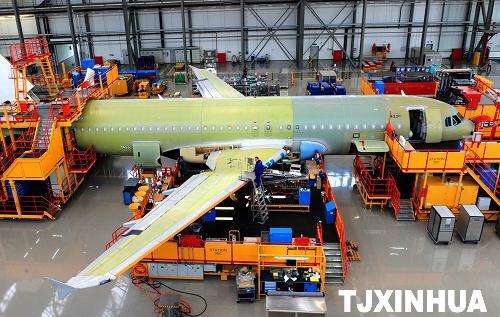 空客A320首次裝上中國(guó)“翅膀”