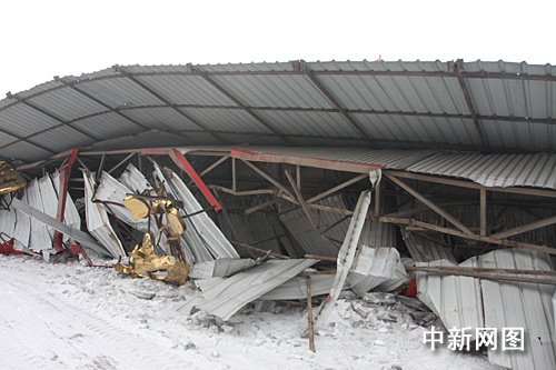 哈爾濱一加油站大面積坍塌 個體業主試圖瞞天過海