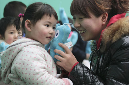 南通娃娃喜愛“世博課堂”