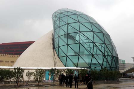 上海世博會以色列館竣工