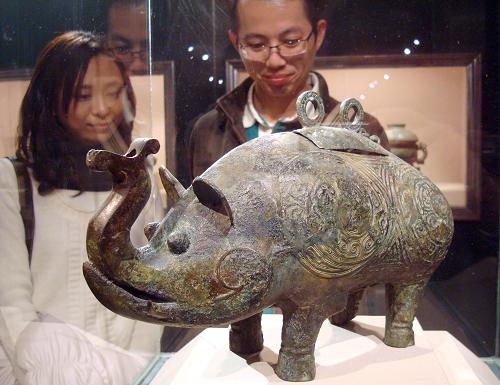 陜西寶雞出土青銅器珍品展在蘇州舉行