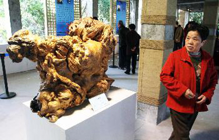 福建入選世博會木雕精品榕城預展