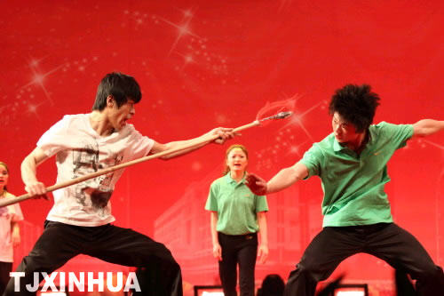 天津：大學生武術隊出訪波蘭、德國
