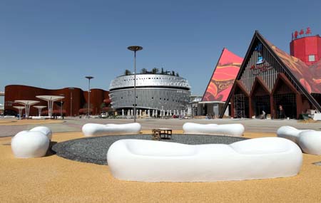 上海世博會(huì)園區(qū)各項(xiàng)建設(shè)進(jìn)入尾聲[組圖]