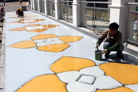 上海世博會園區各項建設進入尾聲[組圖]