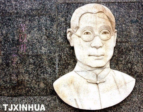 “北洋大學堂”紀念碑廊破損嚴重