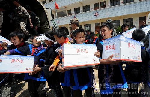 云南旱區(qū)迎來“愛心水”