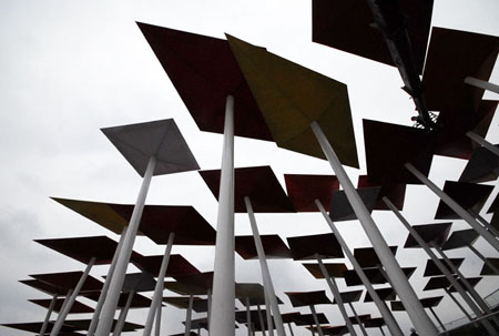 奇思妙想“世博墻”