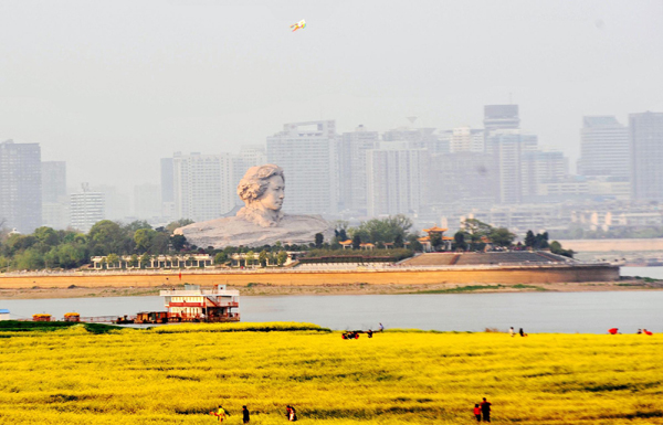 長沙橘子洲打造“生態(tài)島”