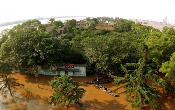 長沙橘子洲打造“生態島”