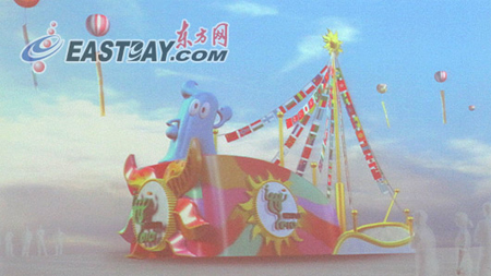 上海世博花車巡游5月1日啟動