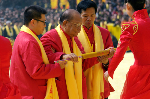 河南新鄭舉行庚寅年黃帝故里拜祖大典