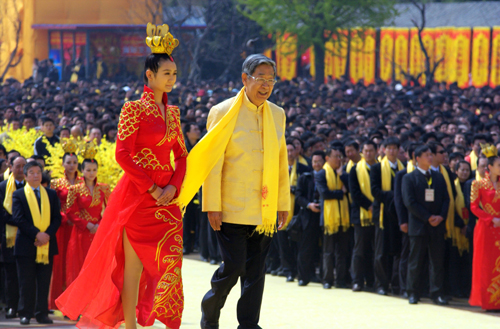 河南新鄭舉行庚寅年黃帝故里拜祖大典