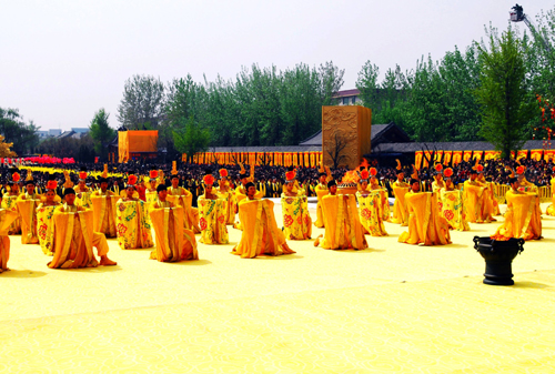 河南新鄭舉行庚寅年黃帝故里拜祖大典