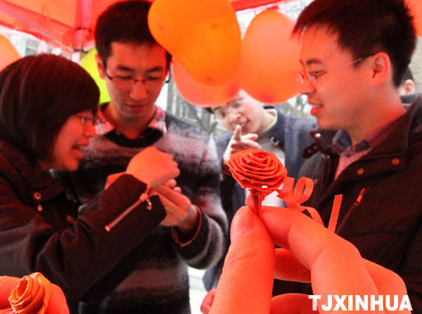 天津高校“玫瑰園”大型聯(lián)誼活動啟動