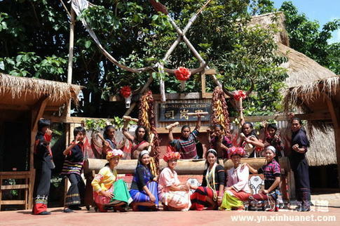 云南民族村 靜候游客來