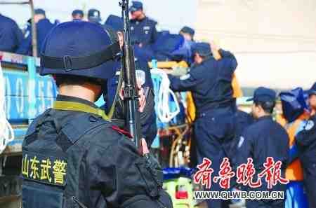 山東一看守所轉移135名犯人 動用200名武警(圖)